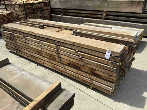 Oak planks 54 mm 1,401 m3
