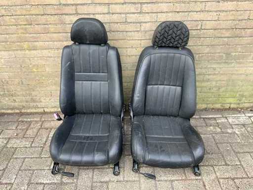 Leather seat set MG F / TF