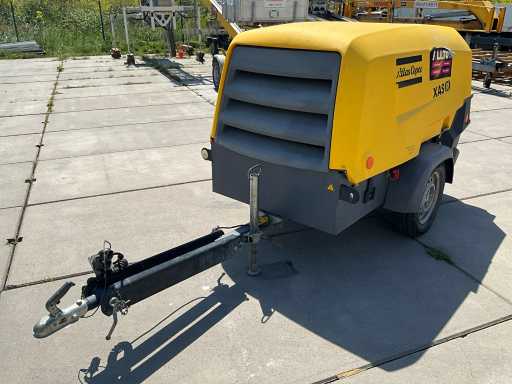 2016 Atlas Copco XAS88 Mobiele Luchtcompressor