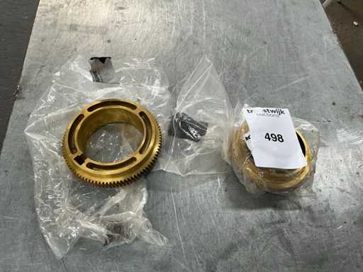 Roller brass gear (2x)
