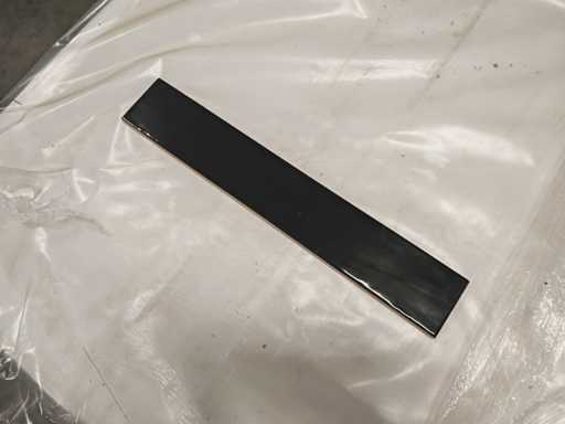 VTWonen Marrakesh Antraciet Glans Wandtegel 6,5x40 cm 30 m²