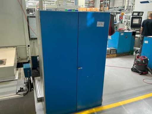 Werkstattschrank mit Schleifrädern