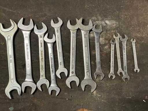 Ensemble de clés à molette