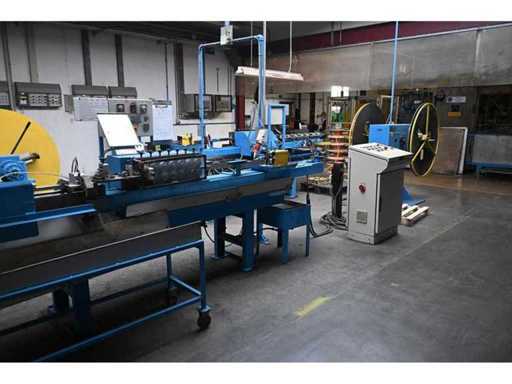 Sila – Rohrzugprüfmaschine ausgestattet mit ITB Doppel-AHDM 300-Spulen-Versorgungseinheit