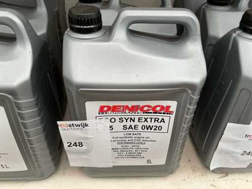 Denicol Fassung 5 Liter SAE 0W20 Vollsynthetisches Motoröl (2x)