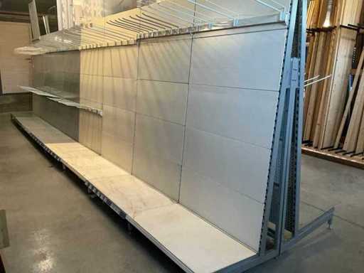 Shelving for plates (+/- 18 running meters)