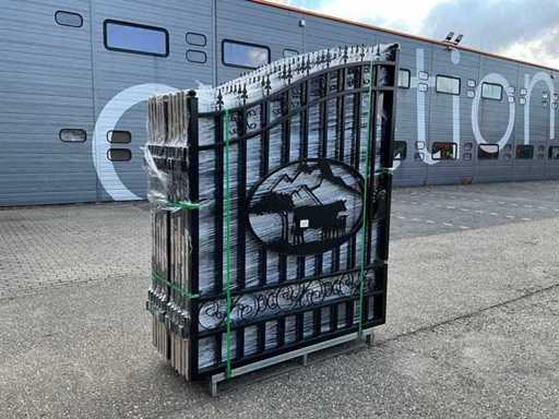 6x ungenutztes Doppelzugangsgate 3670mm Modellfarm
