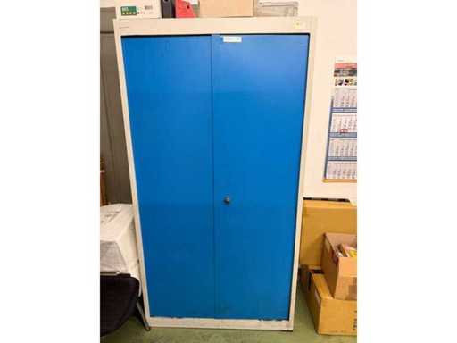 Stalowa szafa warsztatowa 2-drzwiowa 1000x450x1900 mm