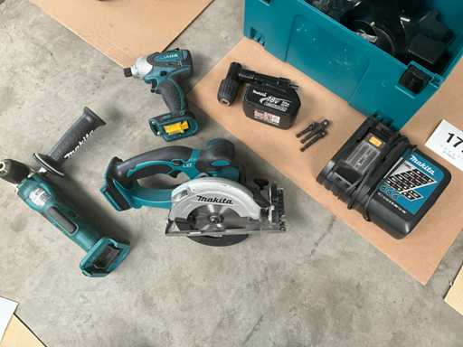 Divers accu Makita-gereedschap (3x)