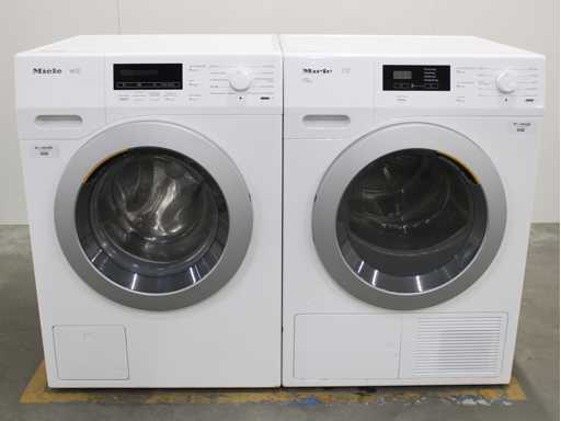 Miele W1 Wasmachine & Miele T1 Eco Wasdroger
