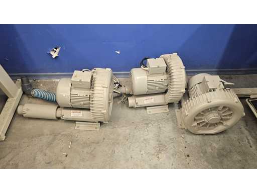 UTILAJE HO HSING RB50-5BU 3 x Suflător lateral cu șanț