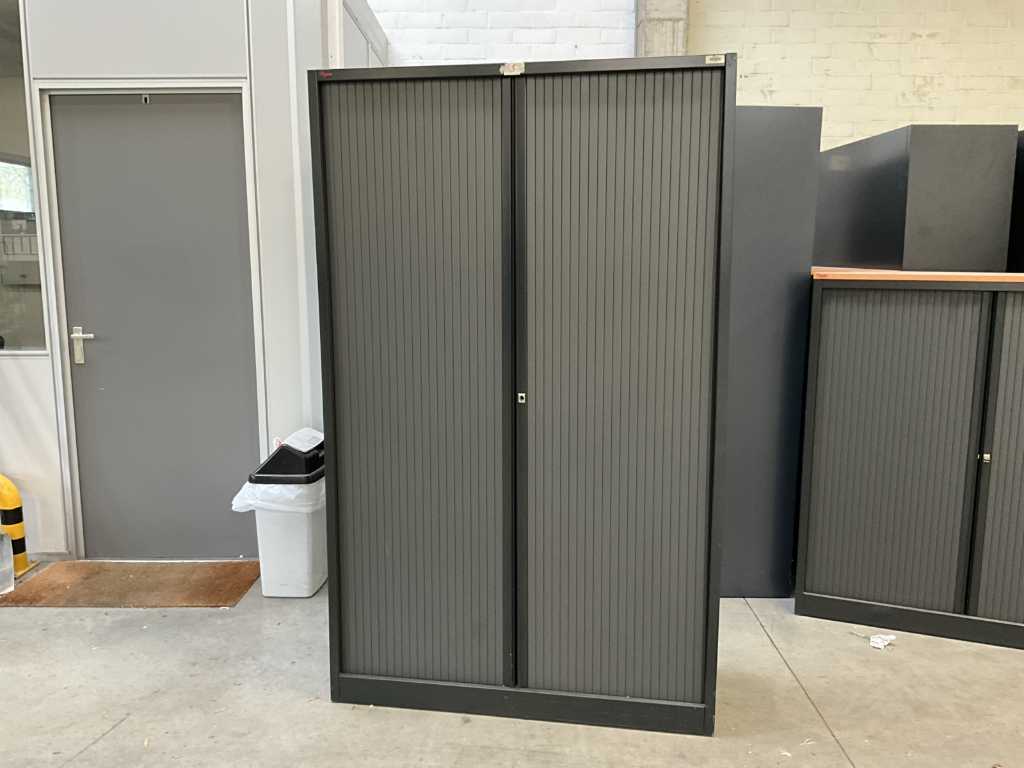 2 high metal file/storage cabinets PAMI