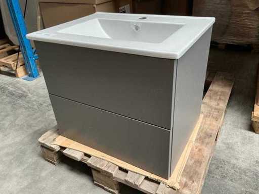Kame Gama Matt Grey Badmeubel 60cm
