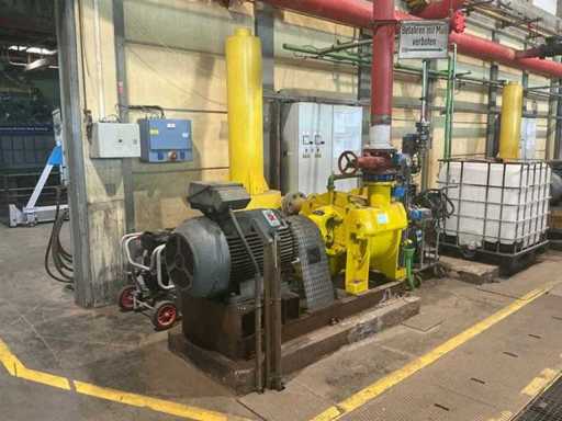 1970 Hibon HFP17V Vacuum Pump