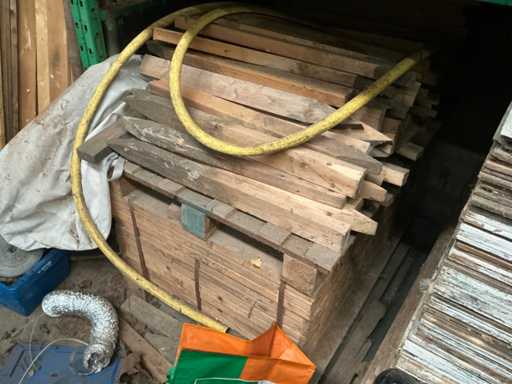 Lot of construction wood