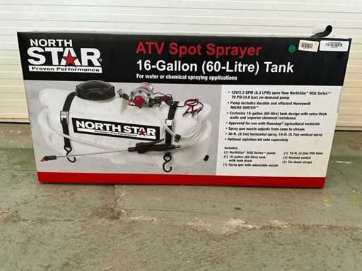 North Star ATV 60Ltr rugzakspuit (2x)