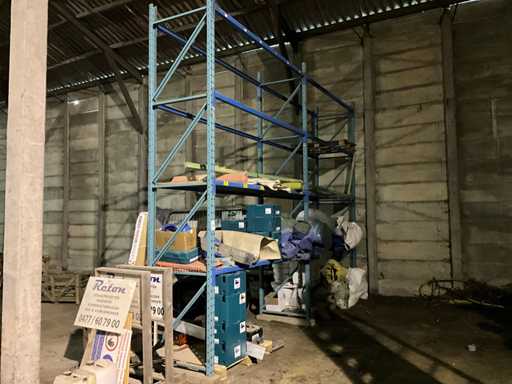 Rack pallet con contenuto