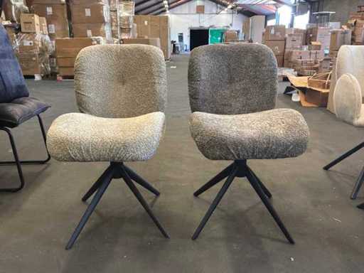 Soof Swivel dining chair (2x)