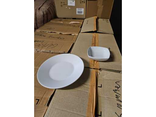 70x plate 21cm and 95 bowl 14x14 viejo valle