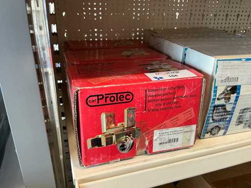 Blocco scorrevole per accoppiamento rimorchio CarProtec (3x)