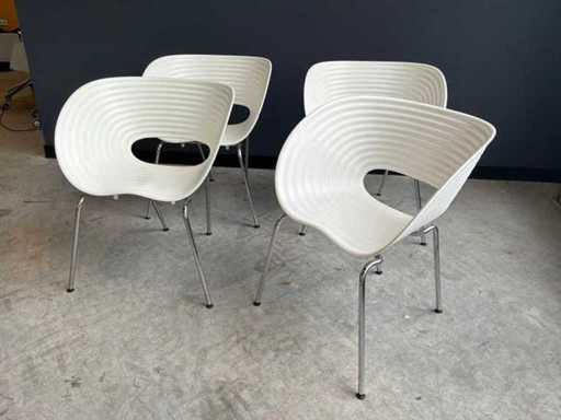 Vitra Tom Vac Stoel (4x)