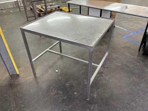 Roestvrijstalen snijtafel