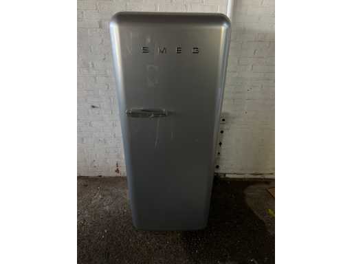 Smeg FAB28RSV5 combi-koelkast Vrijstaand 270 l D Zilver