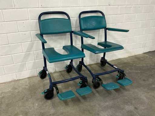 Linido Handicare - Scaun de duș mobil (2x)