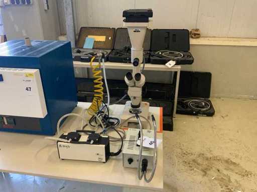 Nikon SMZ-2T Microscope and miscellaneous