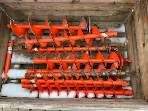 Diverse grondboor (9x)