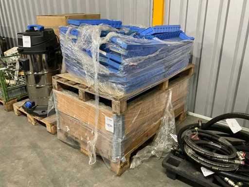 Plastic stock grab trays