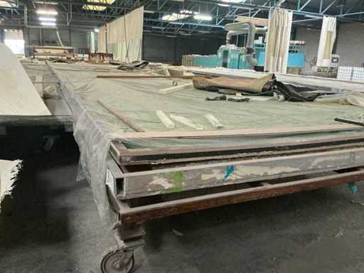 Mobiler Metallarbeitstisch