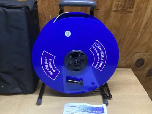 IN-SITU Inc Wytrzyma?a ta?ma pozioma 200 x 300 Miernik kwasu i g??boko?ci