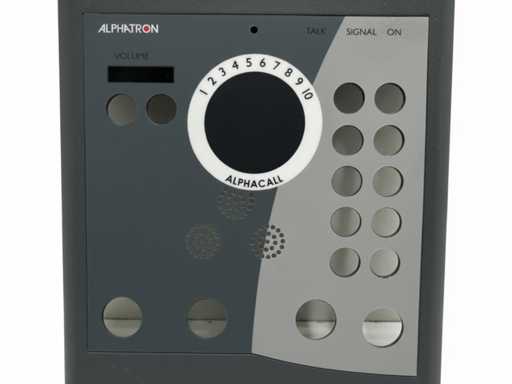 Alphatron Alphardpilot MC Bordure avant gris - G -002679