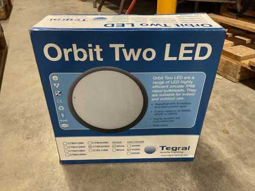 Tegral Orbit Two CTBH24WH LED lampa powierzchniowa (3x)