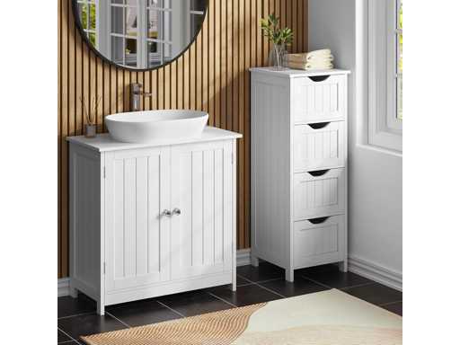 Meuble sous Lavabo de Salle de Bains, Placard sous Vasque