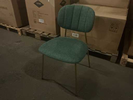 Gigameubel Jin Luxe Groen 8823095 Eetkamerstoel (4x)
