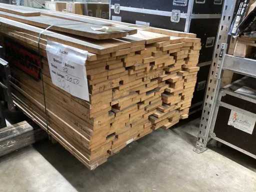 Beech planed goods / boards edged on 4 sides / beech / 3.05m long / max width board 28cm / thickness board 32mm / dry air-dried