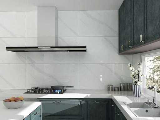 Natural stone tiles and washbasins