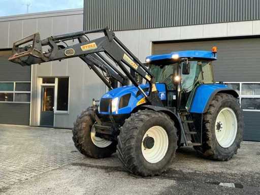 2009 New holland T7530 Vierwielaangedreven landbouwtractor met voorlader