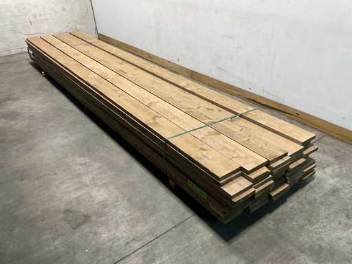 Steigerplank "Old look" - 500x19,5x3 cm (25x)