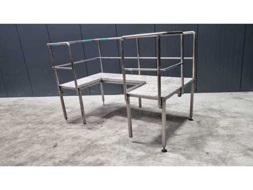 Stainless steel platform