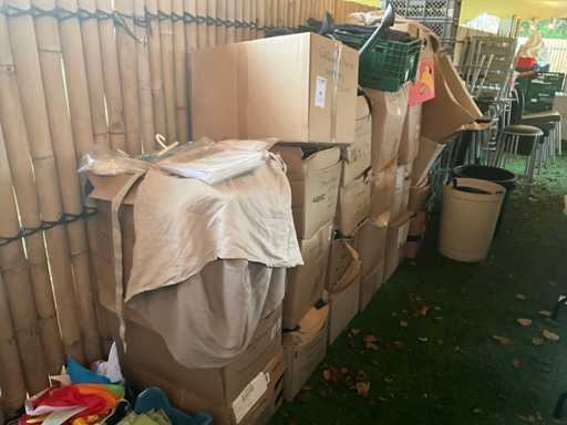 Grote partij diverse linnen