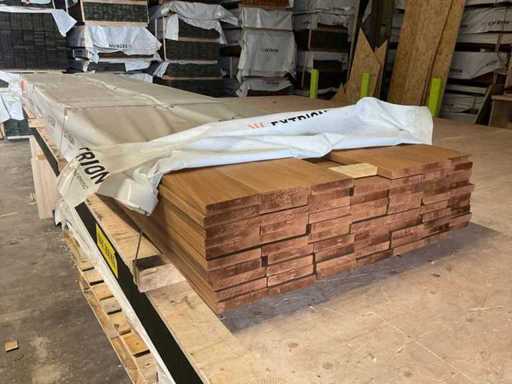 Scândură de molid netedă termic modificată (69x)