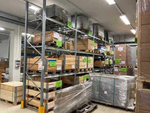 Bito opslagrek zonder inhoud