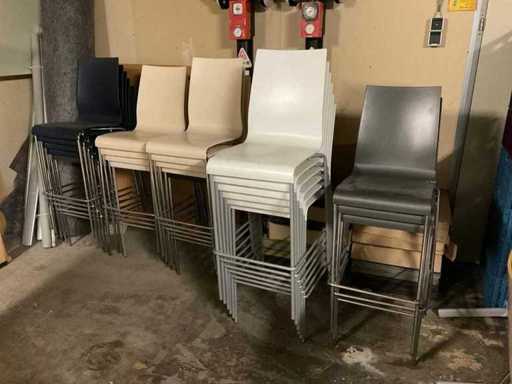 Papatya Icon Party bar stools, 23 pieces