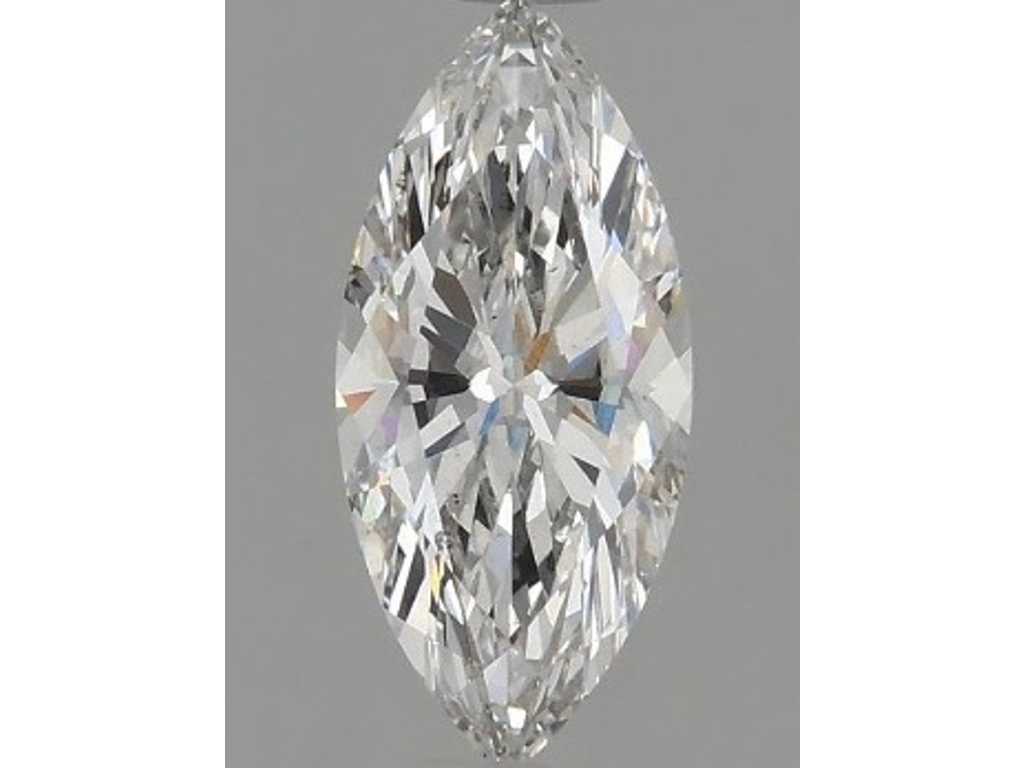 Diamant - Diamant im Marquise-Schliff von 1,01 Karat (zertifiziert)