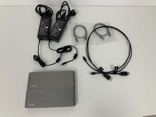 Stacja dokuj?ca do laptopa StarTech Thunderbolt 3 Dual-4K Stacja dokuj?ca do komputerów Mac i Windows TB3 do MacBooka Pro (2x)
