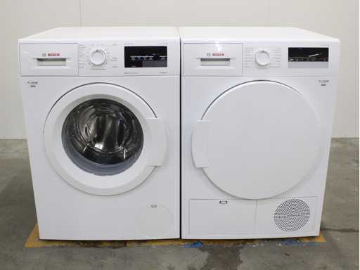 Bosch Serie|6 VarioPerfect EcoSilence Drive Wasmachine & Bosch Serie|4 Wasdroger