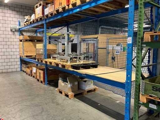 Pallet rack without contents